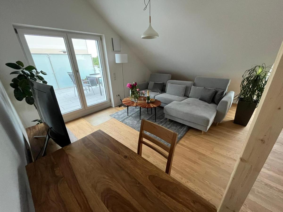 Traumhafte Neue Dachterrassenwohnung Am Soyener See Eksteriør bilde